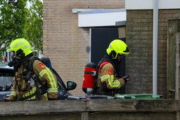 Brand in woning Heerhugowaard, brandweer verricht sloopwerkzaamheden