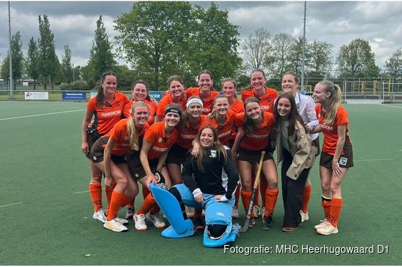 Gouda Dames 1 maatje te groot voor MHC Heerhugowaard