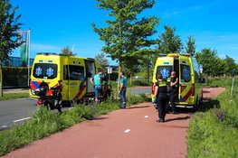 Twee gewonden na eenzijdig ongeval op Middenweg Heerhugowaard