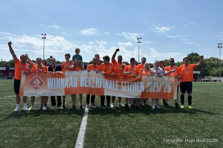 Hugo Boys G2JM schrijft historie met winst KNVB-Beker