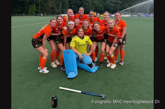 Hardwerkend MHC Heerhugowaard nipt onderuit bij Shinty