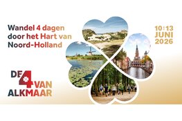 Grootste 4daagse wandeltocht van Noord-Holland De 4 van Alkmaar van start