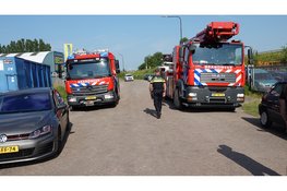 Brand uitgebroken bij autosloperij in Heerhugowaard