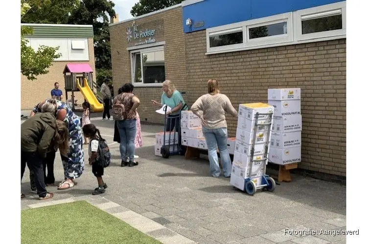 Connect2care Jeugd ondersteunt IKC De Poolster met boodschappenpakketten
