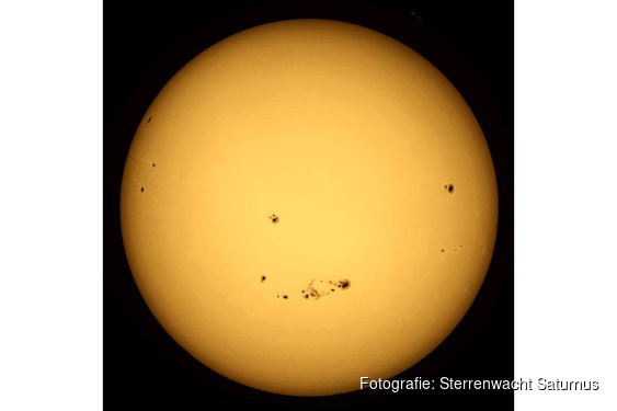 Landelijke Zonnekijkdag op zondag 5 juli 2026 bij sterrenwacht Saturnus in Heerhugowaard