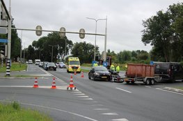 Motorrijder gewond bij ongeval op N242, flinke verkeershinder