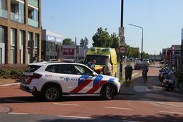Oudere man raakt gewond bij eenzijdig ongeluk met scooter
