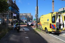Oudere man raakt gewond bij eenzijdig ongeluk met scooter