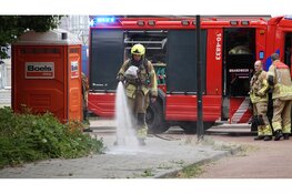 Mogelijke brandstichting bij brand in dixi aan de Jade in Heerhugowaard