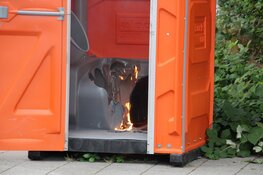 Mogelijke brandstichting bij brand in dixi aan de Jade in Heerhugowaard
