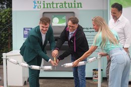 Intratuin Heerhugowaard trots op nieuwe bulkstatiegeldmachine
