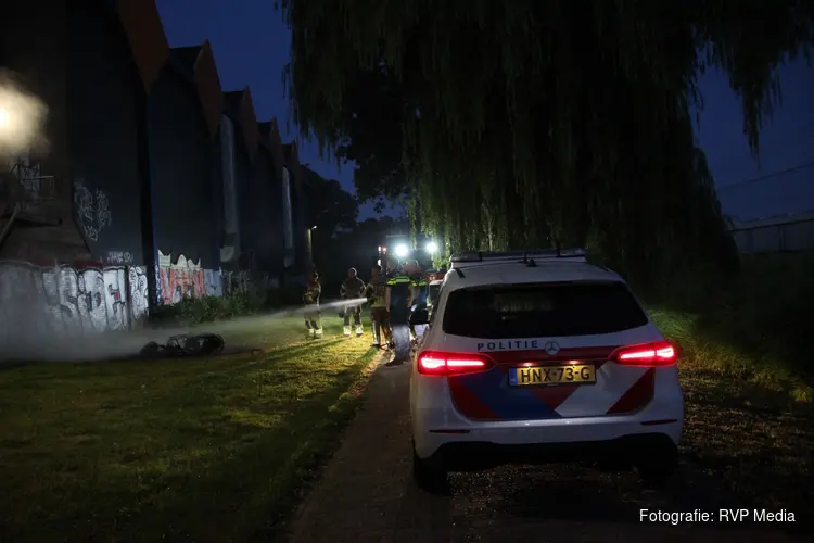 Scooter door brand verwoest in Heerhugowaard