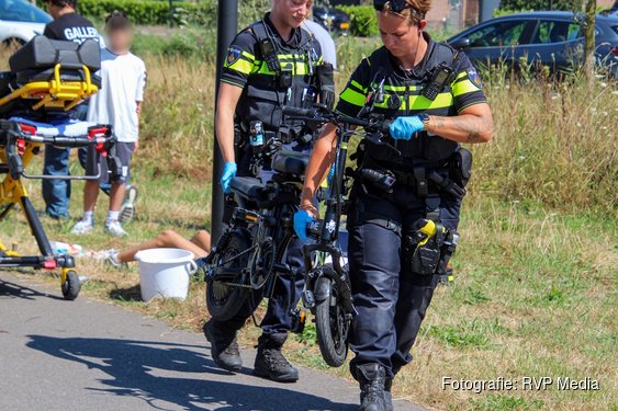 Twee meisjes gewond na eenzijdig fietsongeluk aan Oosterparkweg Noord