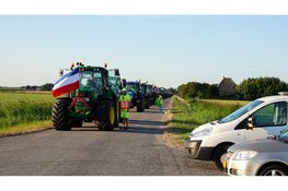 Honderden trekkers verzamelen zich in Schermerhorn voor nieuw boerenprotest