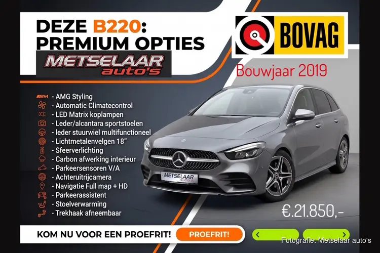 Auto van de maand september bij Metselaar auto's