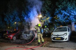 Twee auto's door brand verwoest in Heerhugowaard