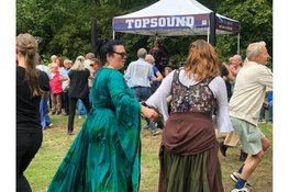 Cultuur snuiven op het Keltische festival in Cultuurpark De Hout