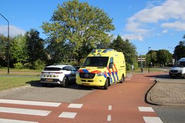 Fietsster lichtgewond na eenzijdig ongeval op rotonde in Heerhugowaard