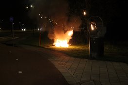 Fatbike vliegt in brand tijdens rijden in Heerhugowaard