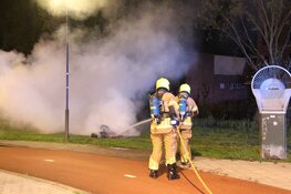 Fatbike vliegt in brand tijdens rijden in Heerhugowaard