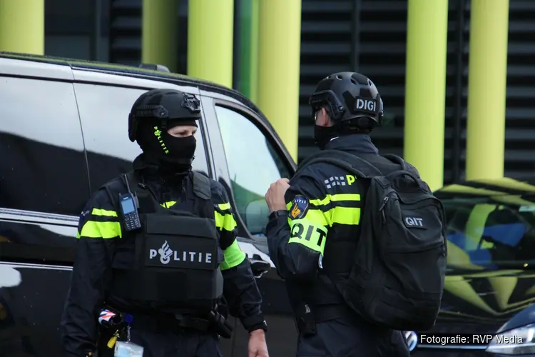 Grote terreuroefening zorgt voor massale inzet op Coolplein in Heerhugowaard