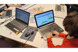Kinderen worden programmeur tijdens gratis CoderDojo in de Bibliotheek