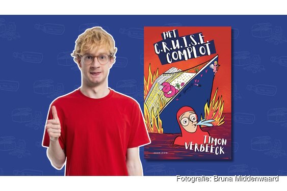 Kinderboekenschrijver en Youtuber Timon Verbeeck komt naar Bruna Middenwaard