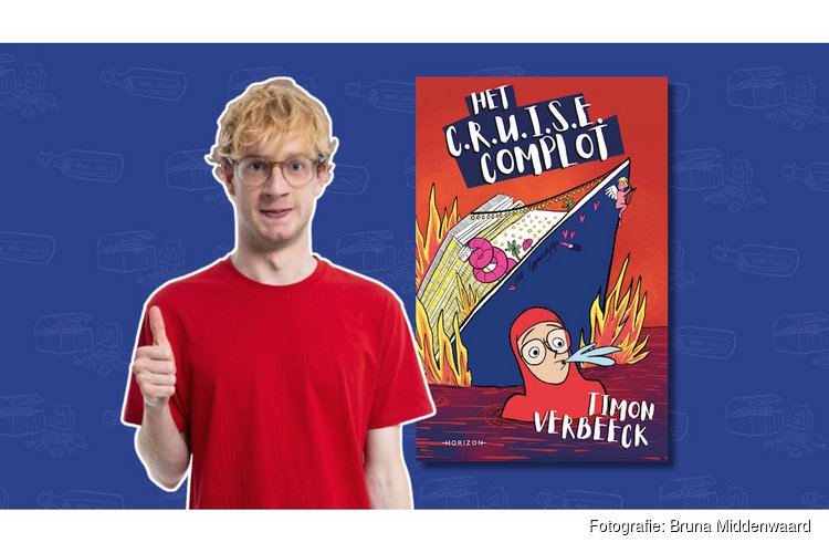 Kinderboekenschrijver en Youtuber Timon Verbeeck komt naar Bruna Middenwaard