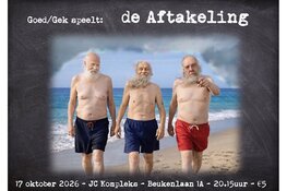 Theater Goed Gek speelt De Aftakeling in JC Kompleks