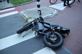 Fatbike aangereden tijdens oversteken in Heerhugowaard