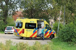 Fietser naar ziekenhuis na aanrijding op rotonde Westelijke Randweg in Broek op Langedijk