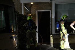 Brand zorgt voor schade in woning aan Pieter de Hooghstraat in Heerhugowaard