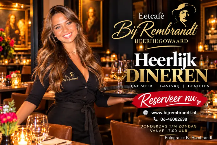 Bij Rembrandt in Heerhugowaard: waar gastvrijheid, sfeer en heerlijk dineren samenkomen