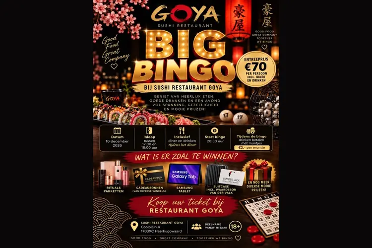 Big Bingo bij Goya