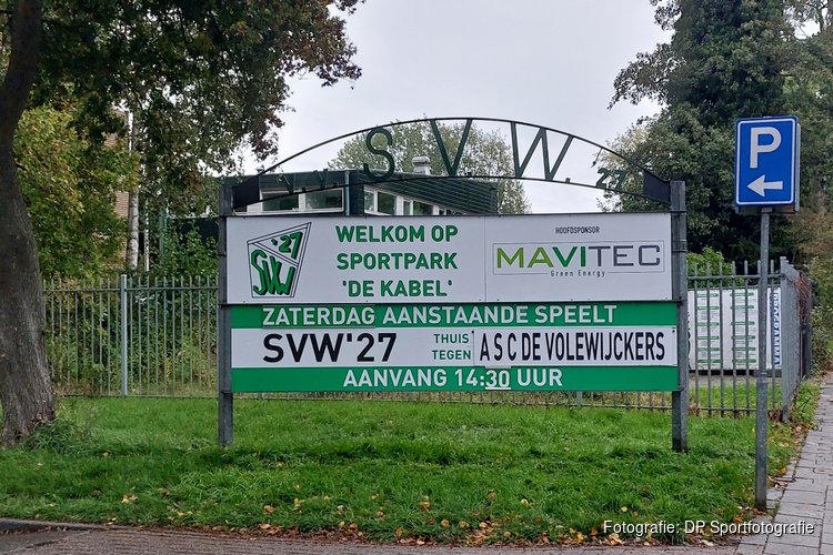 SVW '27 komt in dubbele cijfers terecht, Beukers maakt er vier