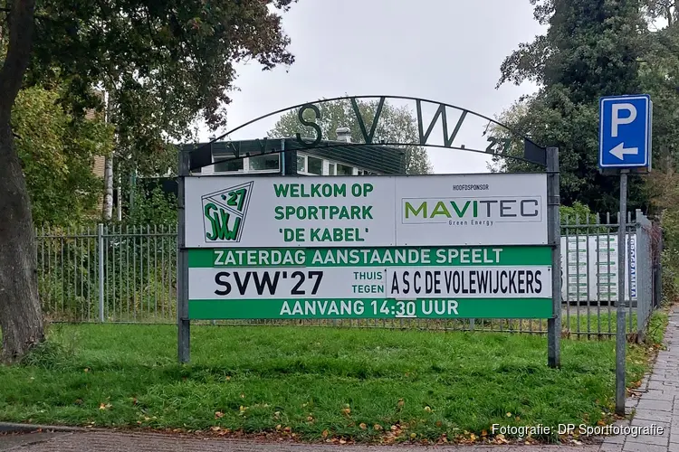 SVW '27 komt in dubbele cijfers terecht, Beukers maakt er vier