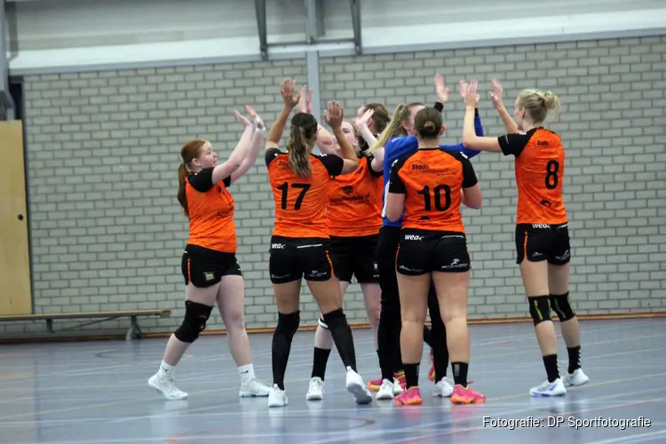 Handbalsters KSV niet te stuiten, vijfde zege op rij